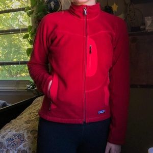 Patagonia Red Polartec R Small